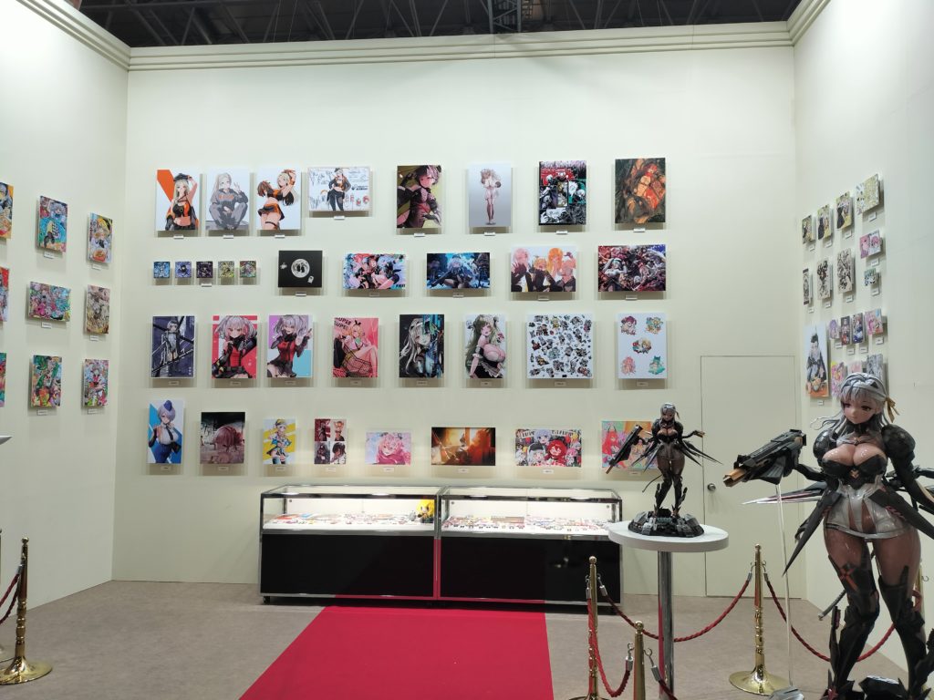 ファンアート展示スペース（全体）